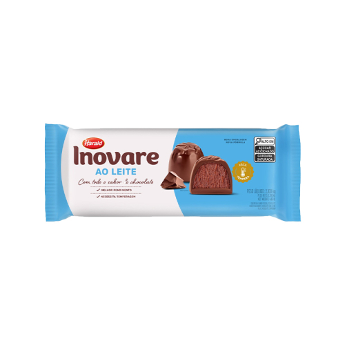 BARRA CHOC FRAC INOVARE AO LEITE 2,1 KG