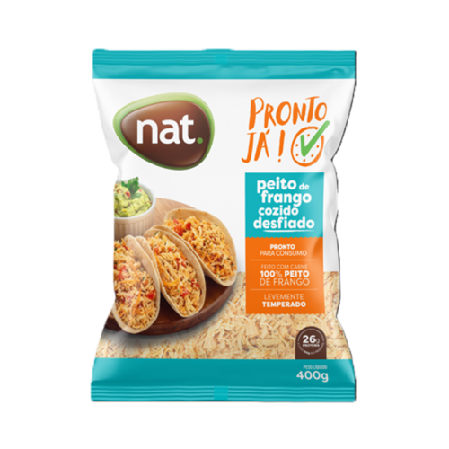 PEITO FRANGO COZ/DESFIADO NAT 12/400