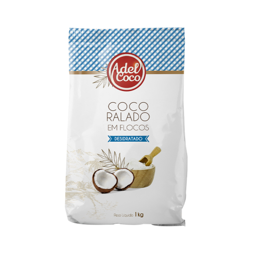 COCO RALADO DESIDRATADO ADEL COCO 1KG