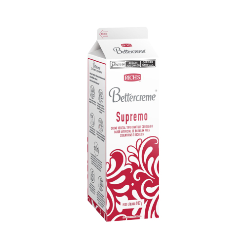 Chantilly Bettercreme Supremo Rich's 907ml