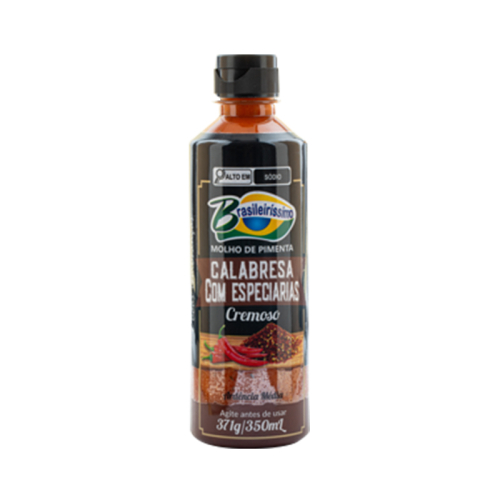MOLHO PIMENTA CALABRESA BRASIL 350 ML