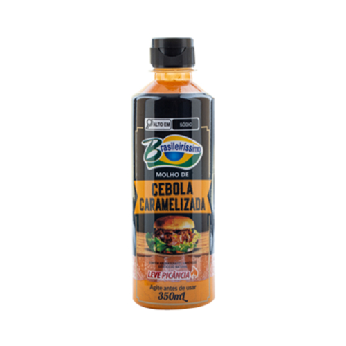 MOLHO CEBOLA CARAM BRASILEIRISSIMO 350ML