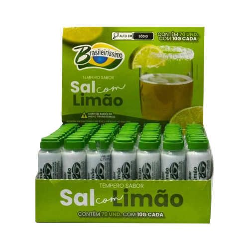 SAL COM LIMAO BRASILEIRISSIMO 70/10GR