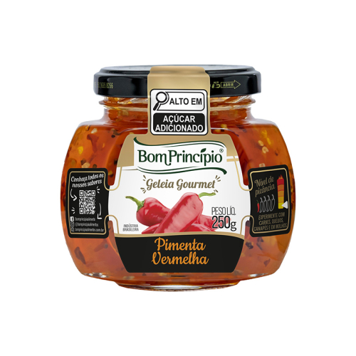 GELEIA PIMENTA VERM BOM PRINC 6/250 GR