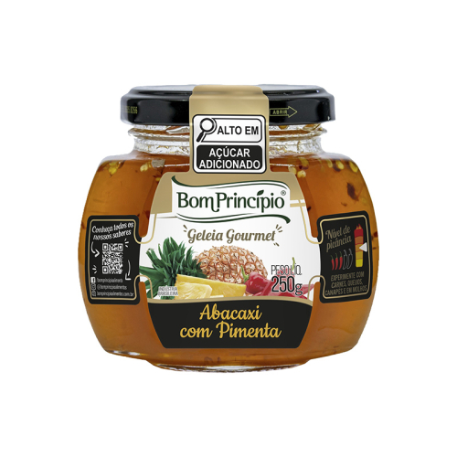 GELEIA ABACAXI C/PIM BOM PRINC 6/250 GR