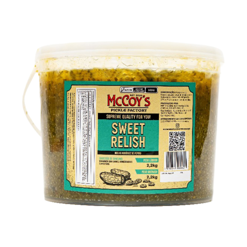 PICKLES SWEET AGRIDOCE MCCOYS 3,4 KG