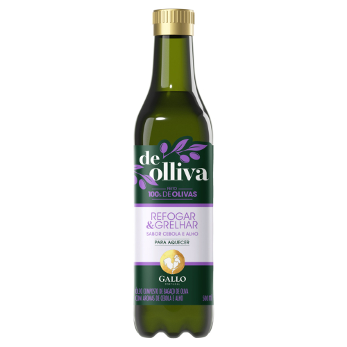 AZEITE OLIVA CEBOLA ALHO GALLO 12/500ML