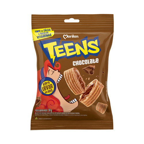 BISC RECH CHOC TEENS MARILAN 96/30 GR
