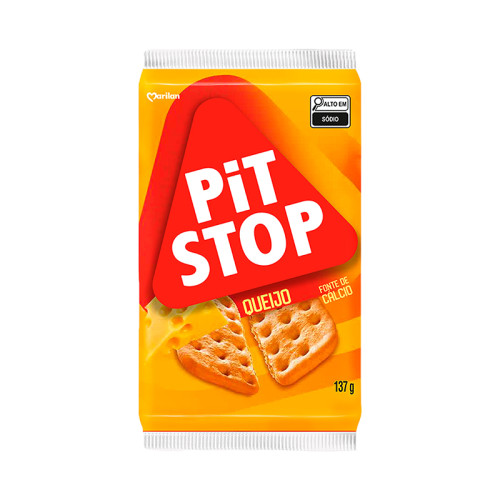 BISC PIT STOP QUEIJO MARILAN 36/137GR