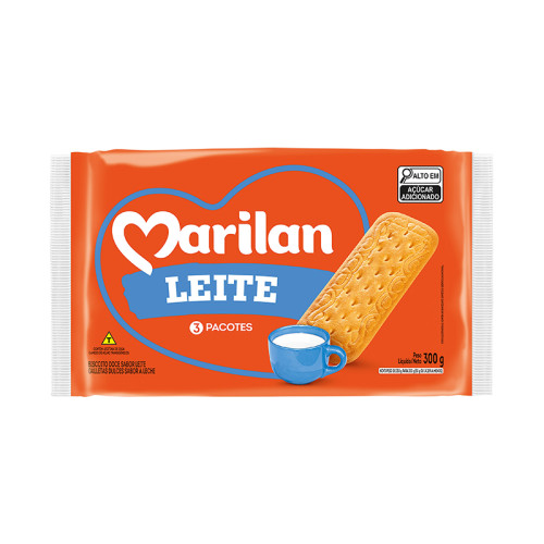 BISC LEITE MARILAN 24/300 GR