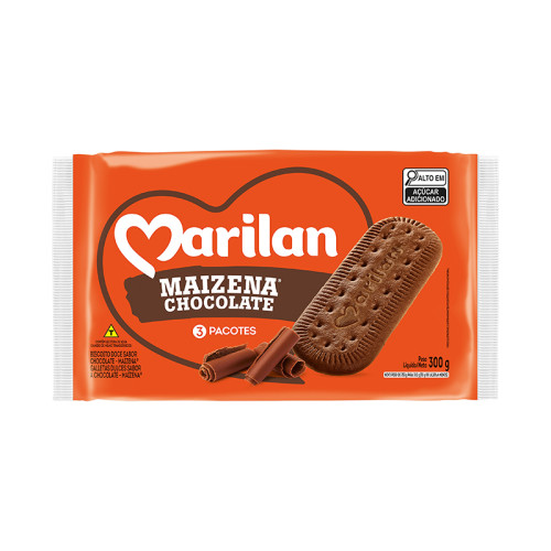 BISC MAIZENA CHOCOLATE MARILAN 24/300 GR