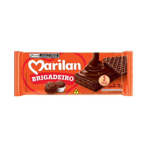 BISC WAFER BRIGADEIRO MARILAN 40/70 GR