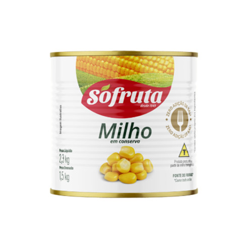 MILHO VERDE SO FRUTA LATA 1,5 KG