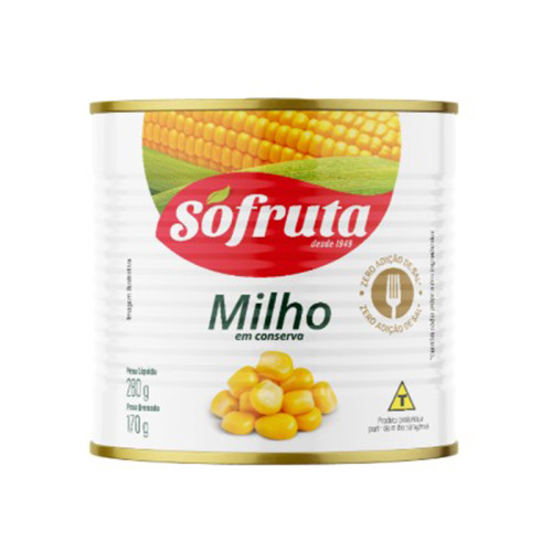 MILHO VERDE SO FRUTA LATA 24/170 GR