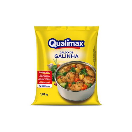 Caldo de Galinha 1kg Qualimax