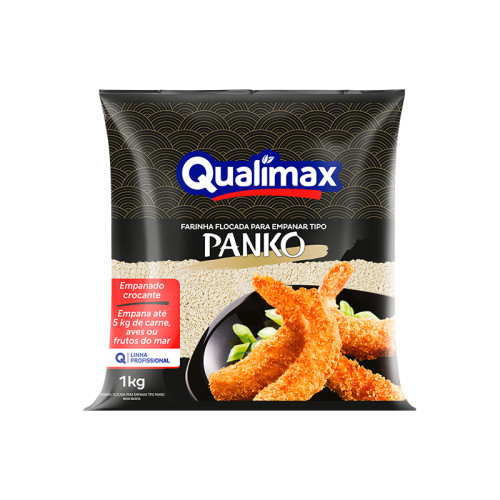 FARINHA PARA EMPANAR PANKO QUALIMAX 1KG