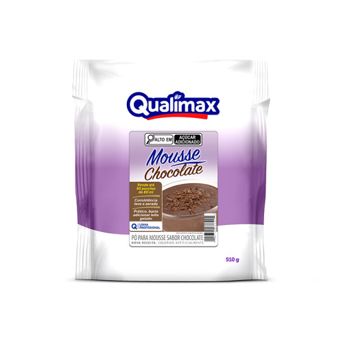 Mousse Chocolate Qualimax 500grs