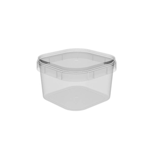 POTE QUADRADO C/ TAMPA 10/150 ML