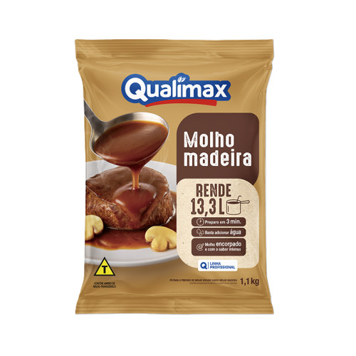 MOLHO MADEIRA QUALIMAX 1,1 KG