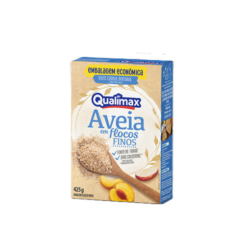 AVEIA EM FLOCOS FINOS QUALIMAX 425 GR