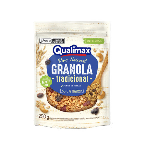 GRANOLA TRADICIONAL QUALIMAX 250 GR