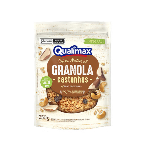 GRANOLA CASTANHAS QUALIMAX 250 GR