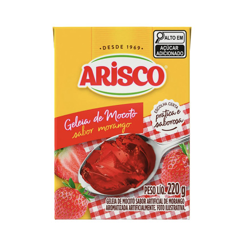 GELEIA MOCOTO MORANGO ARISCO 27/220 GR