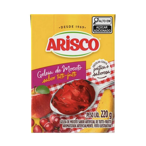 GELEIA MOCOTO TUTTI FRUT ARISCO 27/220GR