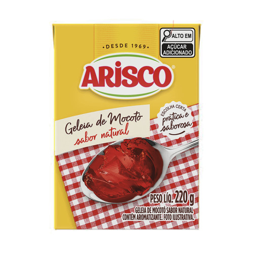 GELEIA MOCOTO NATURAL ARISCO 27/220 GR