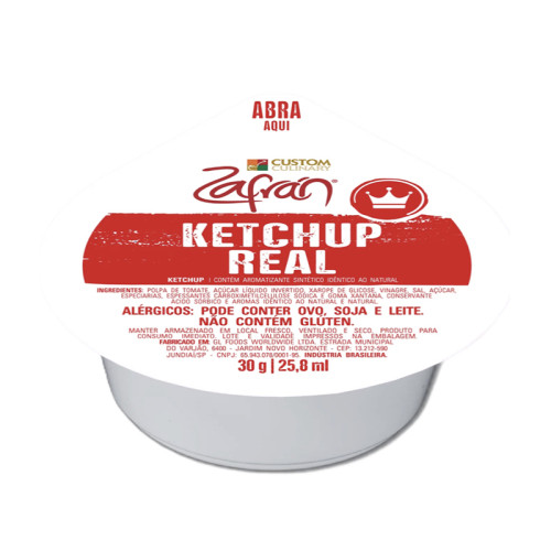 KETCHUP REAL BLISTER ZAFRAN 96/30 GR