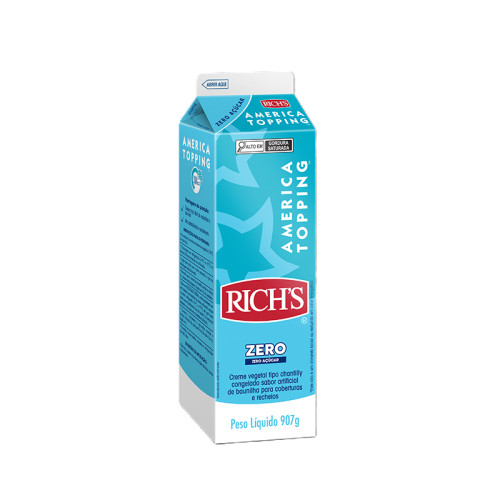 CHANT AMERICA TOPPING ZERO RICH 907 ML