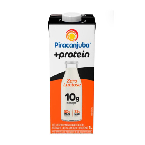 LEITE ZERO LAC PROTEIN PIRACANJUBA 1/12LT