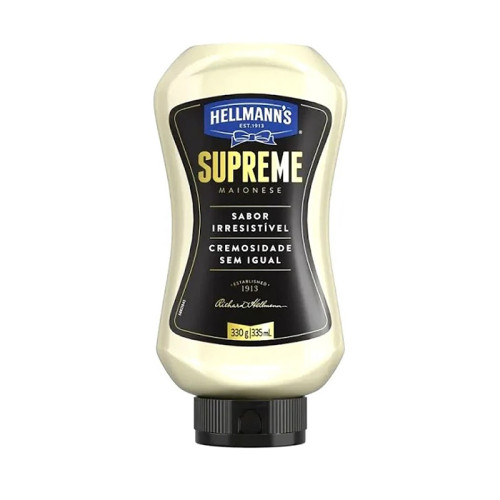MAIONESE SUPREME HELLMANNS SQUEEZE 330GR