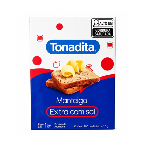 MANTEIGA COM SAL TONADINA BLISTER 300/10g