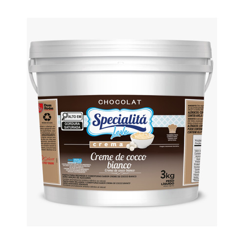 SELECTA CREMA ZERO COCO BIANCO 3KG