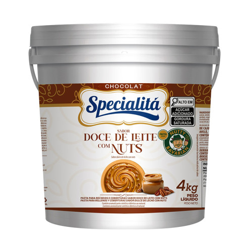 RECHEIO COB DOCE DE LEITE C/NUTS 4 KG