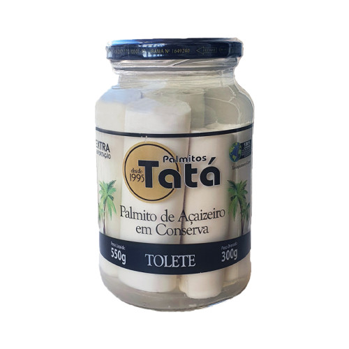 PALMITO TATA INTEIRO 300 GR