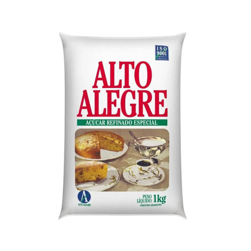AÇÚCAR REFINADO ALTO ALEGRE 10/1 KG