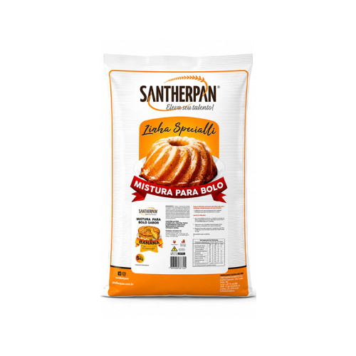 BOLO CREM BANANA SANTHERPAN 5 KG