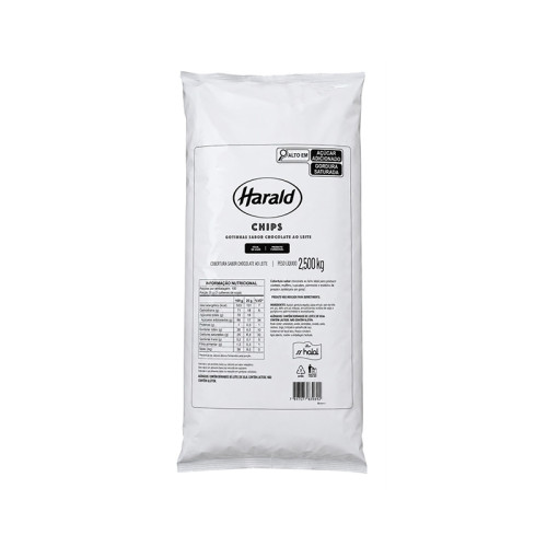 GOTAS CHOC CHIPS AO LEITE HARALD 2,5 KG