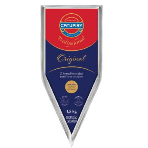 REQUEIJÃO CREMOSO CATUPIRY BAG 1,5 KG