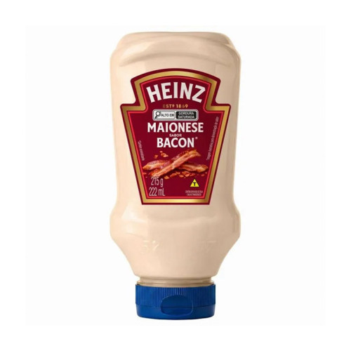 MAIONESE BACON HEINZ SQUEEZE 215 GR