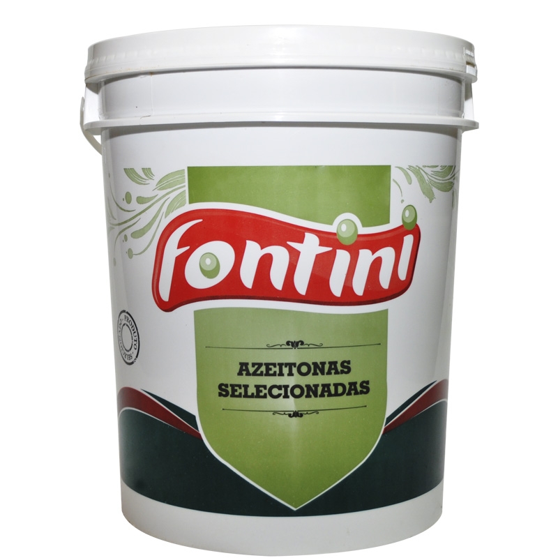 Azeitona Preta com Caroço Fontini 15kg