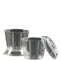 Taça para Mousse Acrilico Strawpl - 10 und 180 ml