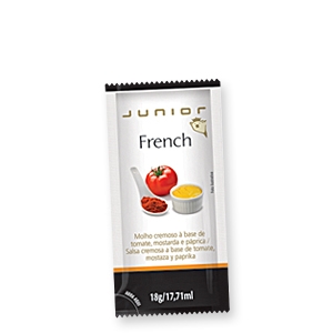 Sachet Molho French Junior - 180 uni. de 18 grs