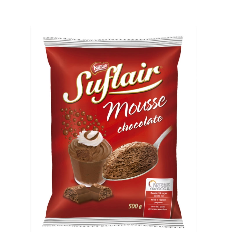 Mousse de Chocolate Suflair Nestlé 500grs