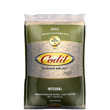 Arroz Codil Integral 10 uni. de 1 kg