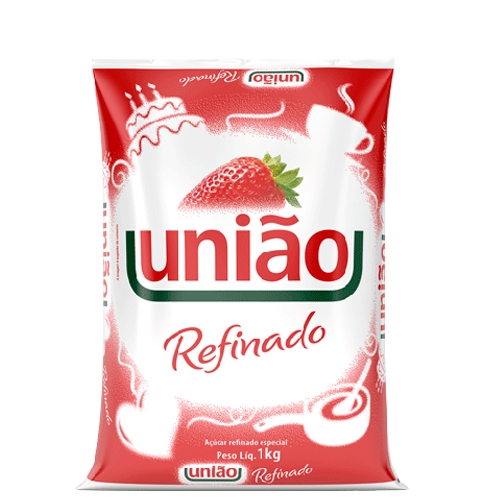 Açúcar Refinado União -10 uni. de 1Kg