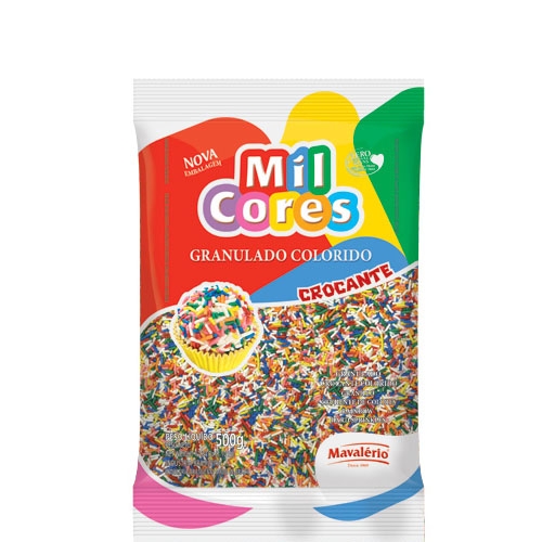 Granulado Colorido Mavalério 500grs