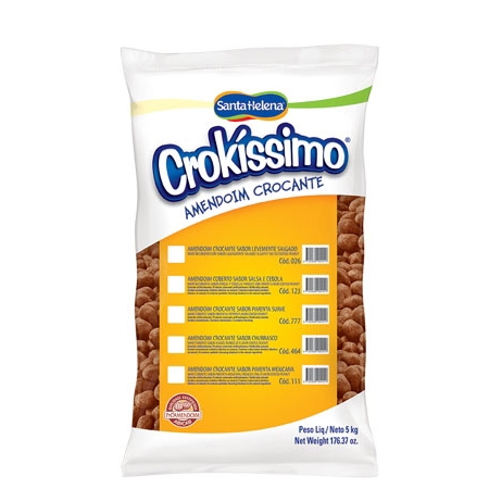 Amendoim Crokíssimo Churrasco Santa Helena 5Kg
